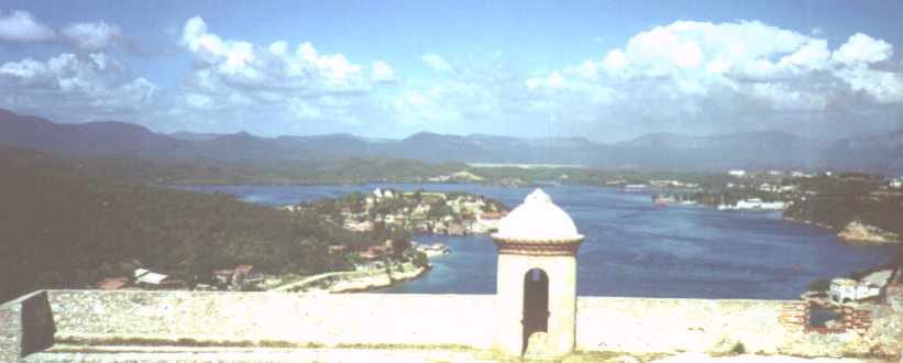 the cuba picture is El Castillo del Morro with Granma Island - Annie Clark photo Feb 2001